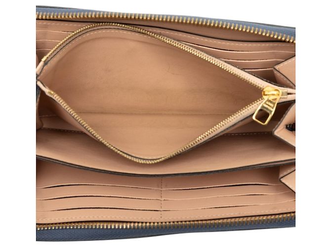 Cartera Long Comet Louis Vuitton Azul marino - vista 4