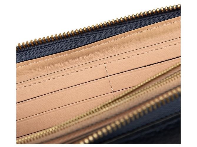 Cartera Long Comet Louis Vuitton Azul marino - vista 5