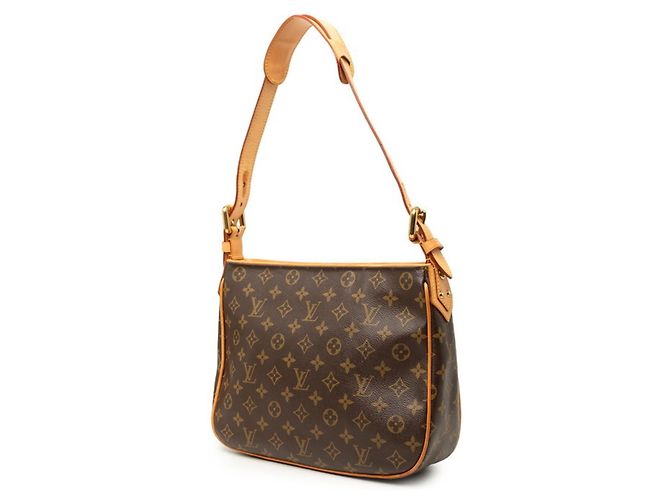 Louis Vuitton Monogram Hudson GM Shoulder Bag Brown - view 2