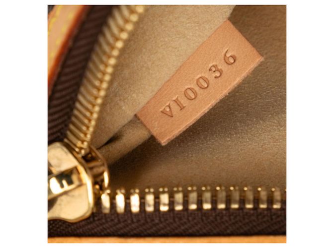 Louis Vuitton Monogram Hudson GM Shoulder Bag Brown - view 7