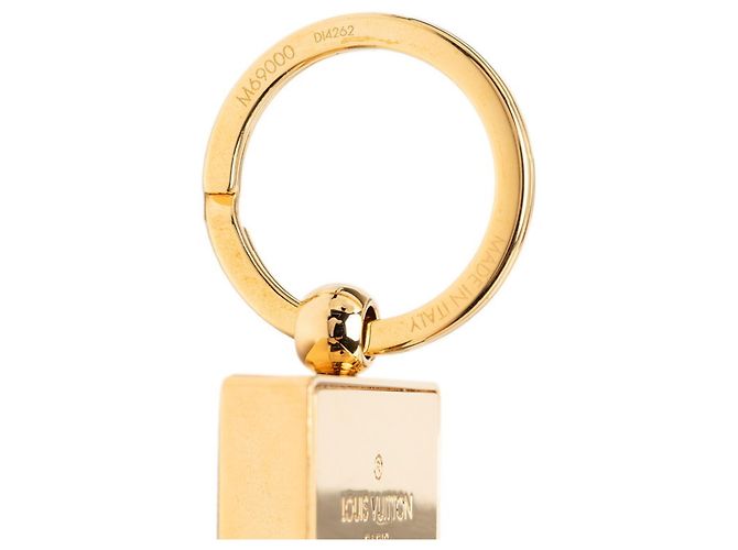 Louis Vuitton Monogram Porte Clés Dragonne Dauphine Keychain Marrone D'oro - vista 4