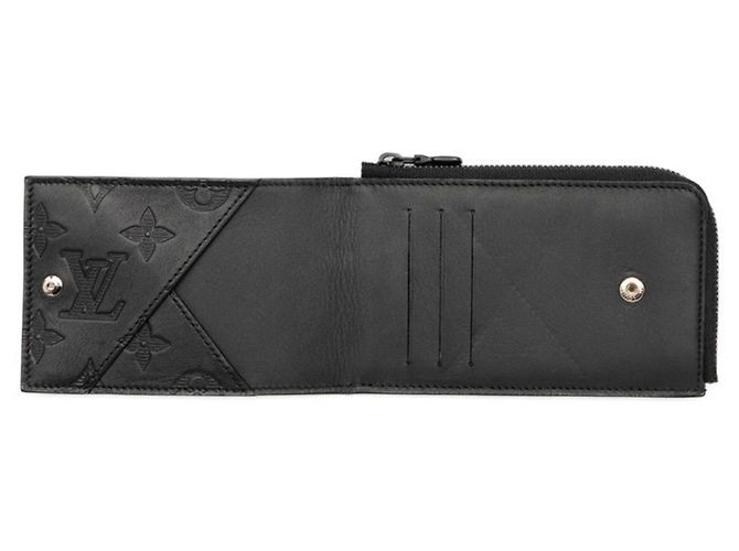Carteira híbrida Louis Vuitton Monogram Shadow Preto - vista 4