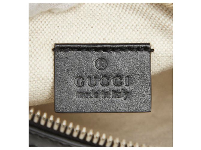 Borsa a tracolla Gucci GG goffrata Nero - vista 9