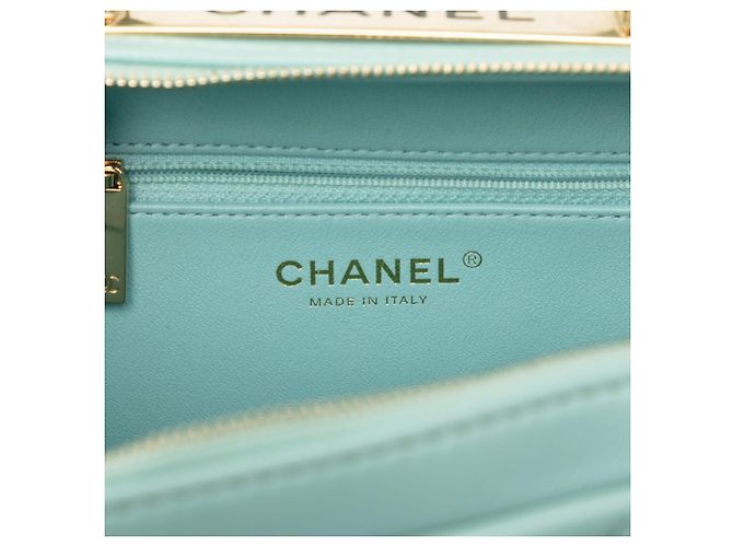 Borsa Chanel Matelasse Light Blue Blu chiaro - vista 5
