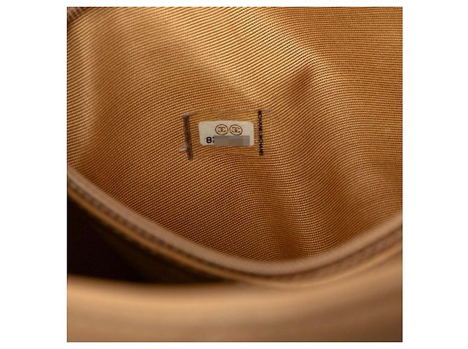 Borsa Tote Chanel Matelassé Coco Mark Reissue Beige - vista 6