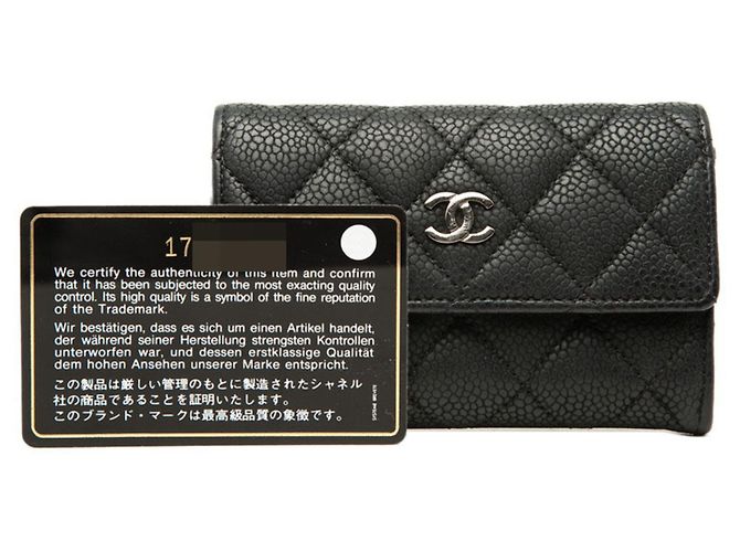 Timeless Monedero Chanel Matelassé Negro - vista 7