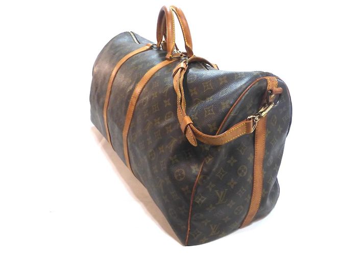 Louis Vuitton Keepall 60 Monogram Reisetasche Braun - Ansicht 11