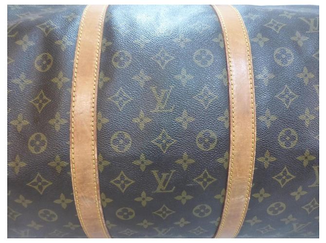 Louis Vuitton Keepall 60 Monogram Reisetasche Braun - Ansicht 13