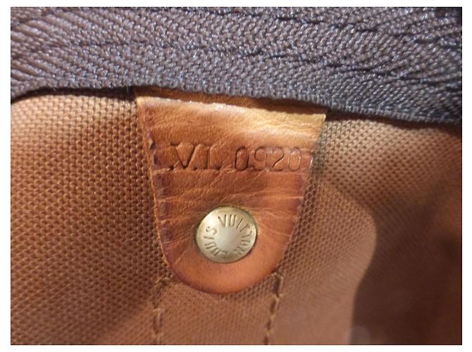 Louis Vuitton Keepall 60 Monogram Reisetasche Braun - Ansicht 18
