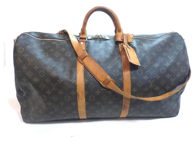 Louis Vuitton Keepall 60 Monogram Reisetasche Braun - Ansicht 2