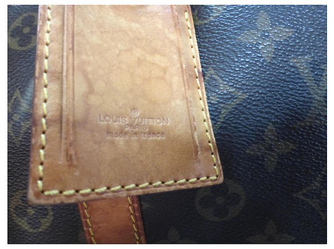Louis Vuitton Keepall 60 Monogram Reisetasche Braun - Ansicht 3