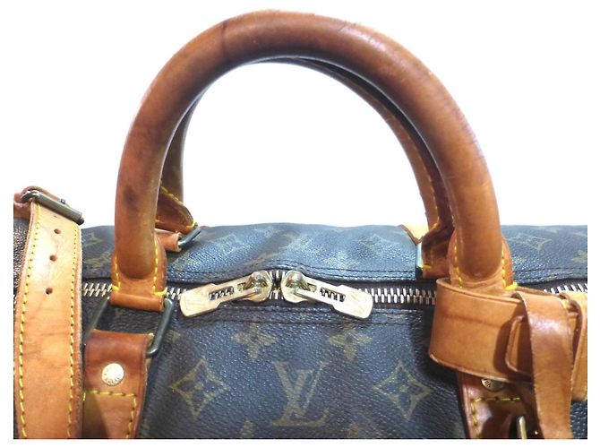 Louis Vuitton Keepall 60 Monogram Reisetasche Braun - Ansicht 4