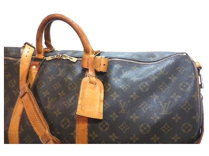 Louis Vuitton Keepall 60 Monogram Reisetasche Braun - Ansicht 5