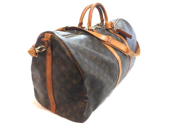Louis Vuitton Keepall 60 Monogram Reisetasche Braun - Ansicht 7