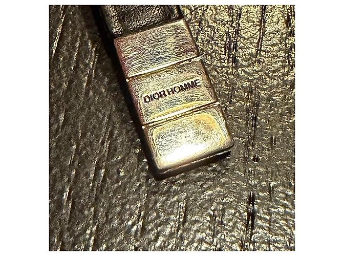 Christian Dior Dior Homme Jackson Pollock Camo Leather Compact Wallet Brown Black Multiple colors - view 3