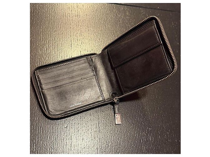 Christian Dior Dior Homme Jackson Pollock Camo Leather Compact Wallet Brown Black Multiple colors - view 4