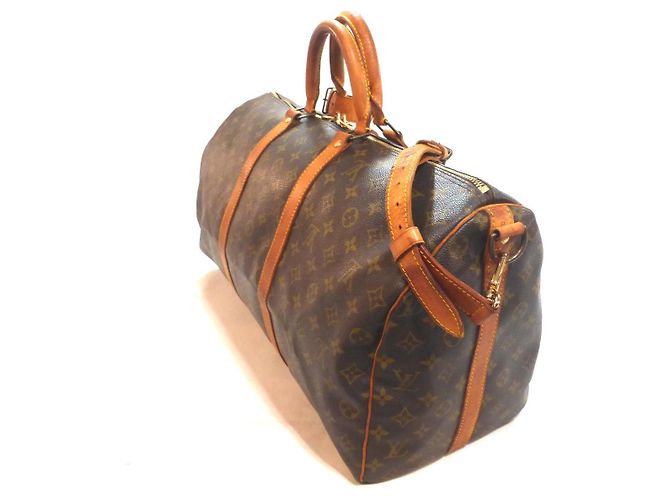 Louis Vuitton Keepall 50 Monogram Reisetasche Braun Monogramm - Ansicht 11