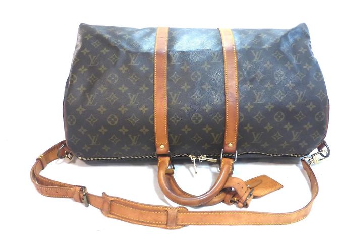 Louis Vuitton Keepall 50 Monogram Reisetasche Braun Monogramm - Ansicht 16