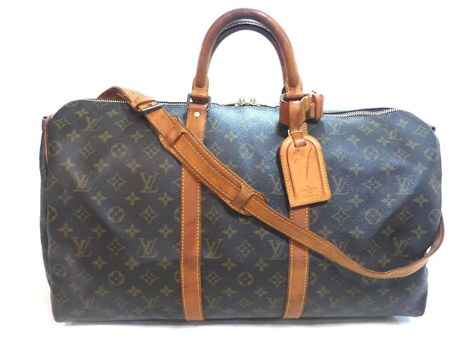 Louis Vuitton Keepall 50 Monogram Reisetasche Braun Monogramm - Ansicht 2