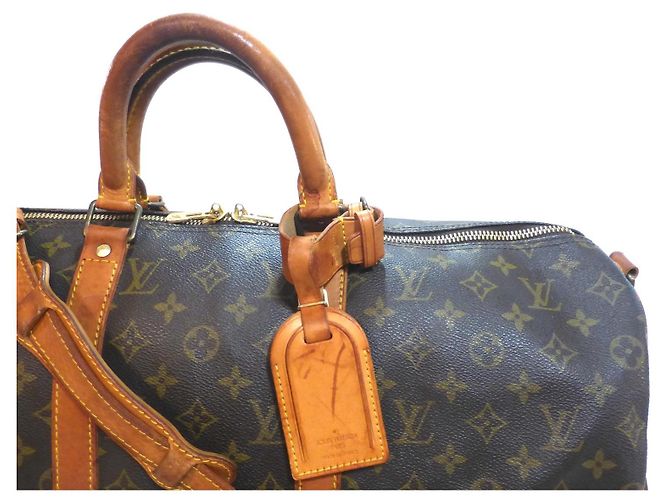 Louis Vuitton Keepall 50 Monogram Reisetasche Braun Monogramm - Ansicht 4