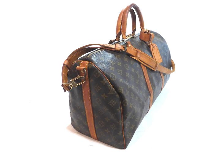 Louis Vuitton Keepall 50 Monogram Reisetasche Braun Monogramm - Ansicht 7