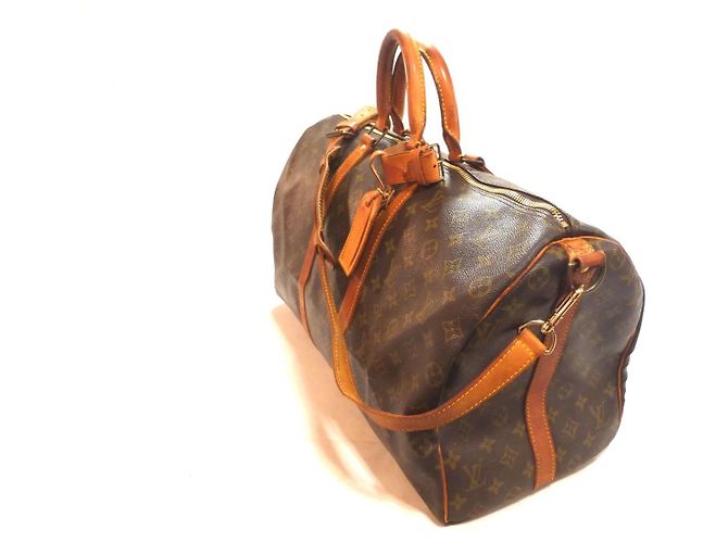 Louis Vuitton Keepall 50 Monogram Reisetasche Braun Monogramm - Ansicht 8