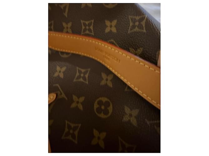 Borsa Louis Vuitton CarryAll BB Monogram Marrone Monogramma - vista 2