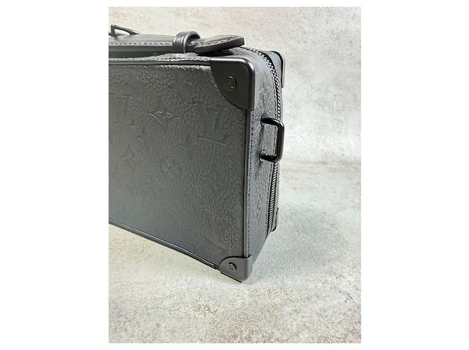 Louis Vuitton Handle Soft Trunk Monogram Taurillon Nero - vista 10