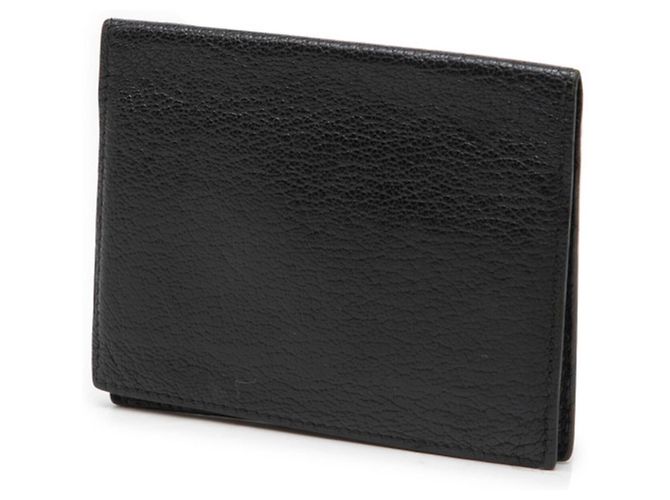 Hermès Tarjetero de piel de cabra negro Hermes Evelyne - vista 2