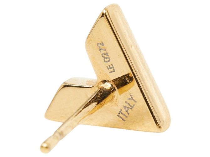 Louis Vuitton Essential V Earrings Golden - view 4