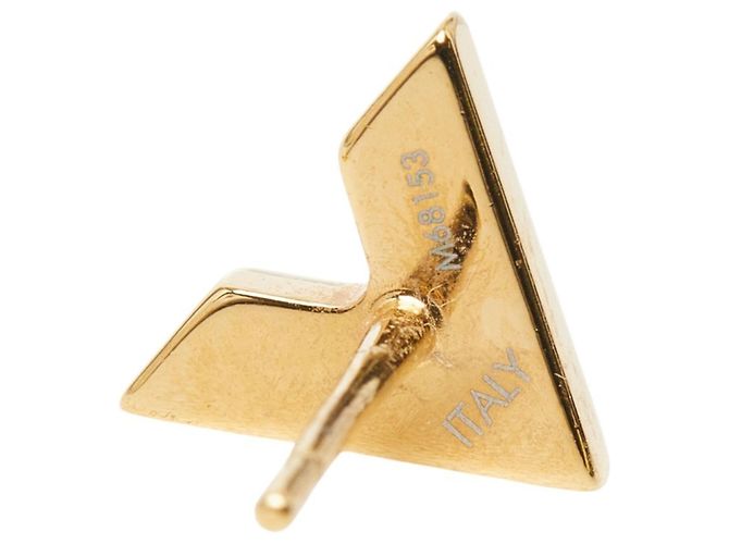 Louis Vuitton Essential V Earrings Golden - view 5