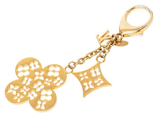 Portachiavi Monogram Flower Ivy Louis Vuitton D'oro - vista 2