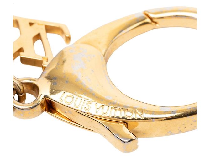 Portachiavi Monogram Flower Ivy Louis Vuitton D'oro - vista 3