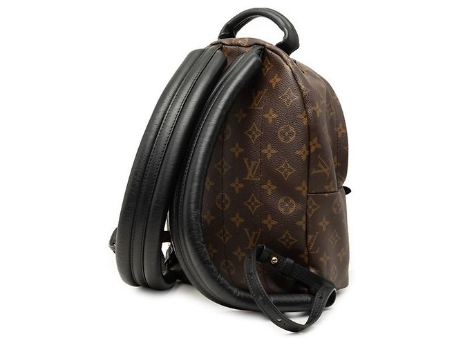 Zaino Louis Vuitton Monogram Reverse Palm Springs Marrone - vista 2