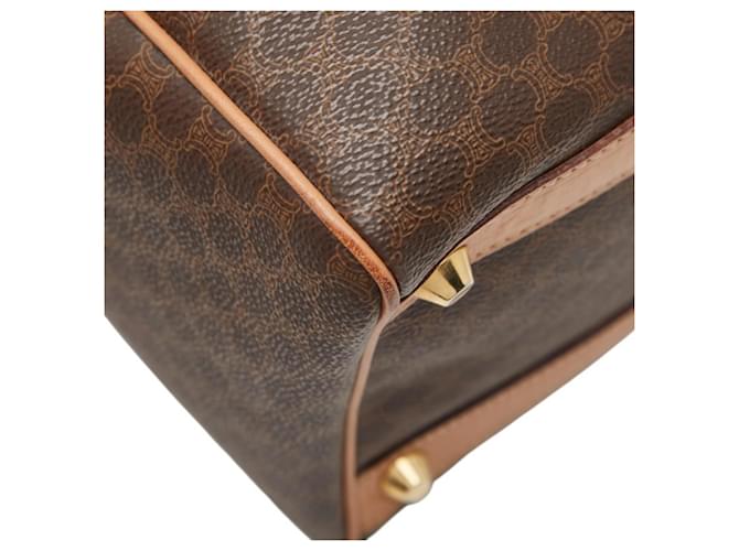 Céline Borsa Celine Macadam Boston Bag Marrone - vista 7