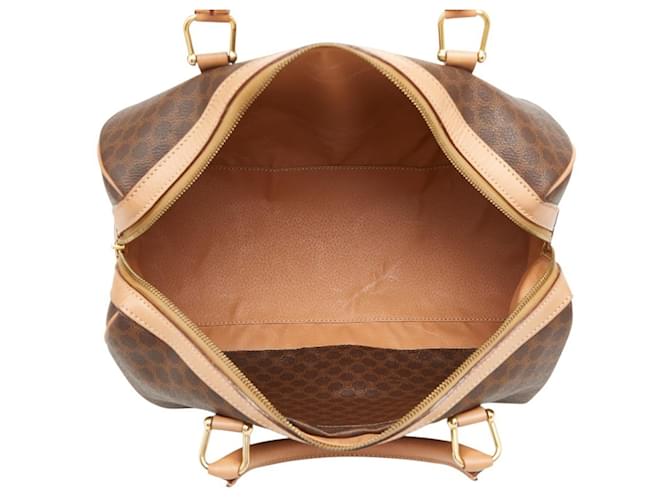 Céline Borsa Celine Macadam Boston Bag Marrone - vista 8