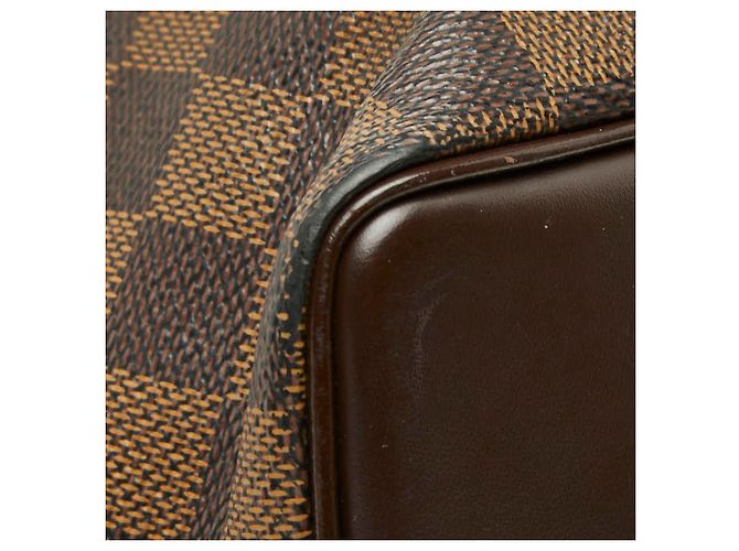 Borsa Tote Louis Vuitton Damier Chelsea Marrone - vista 7