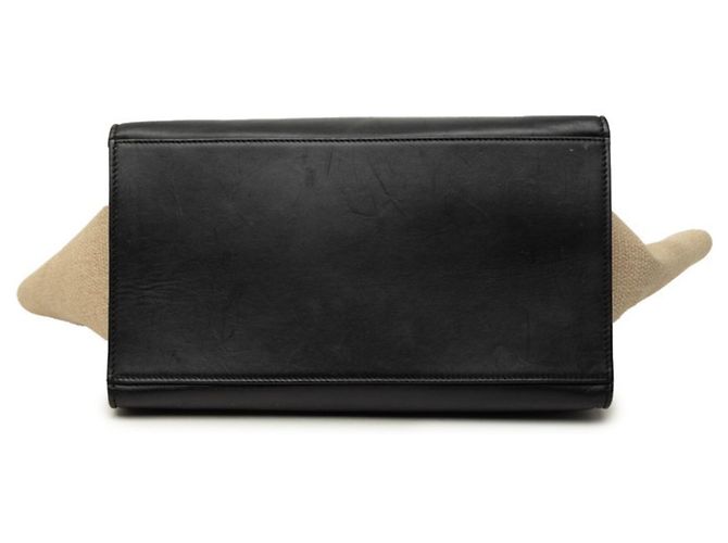 Céline Borsa a mano/Borsa a tracolla Celine Trapeze Marrone Nero Beige - vista 3