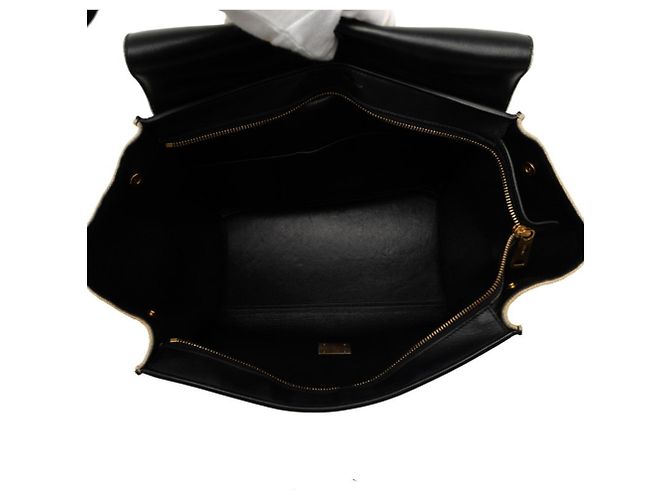 Céline Borsa a mano/Borsa a tracolla Celine Trapeze Marrone Nero Beige - vista 5