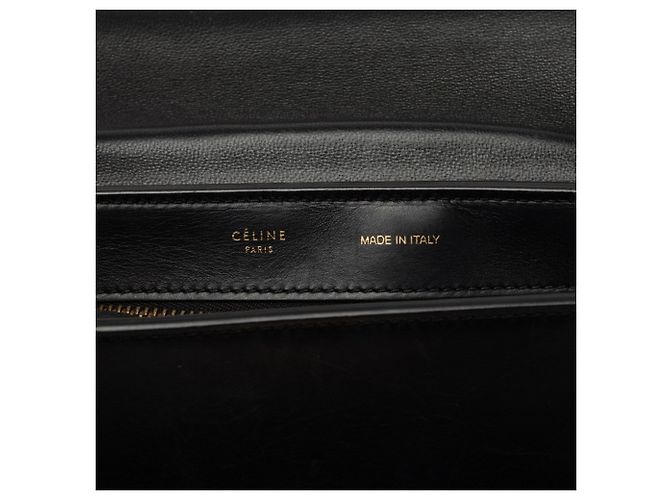 Céline Borsa a mano/Borsa a tracolla Celine Trapeze Marrone Nero Beige - vista 6