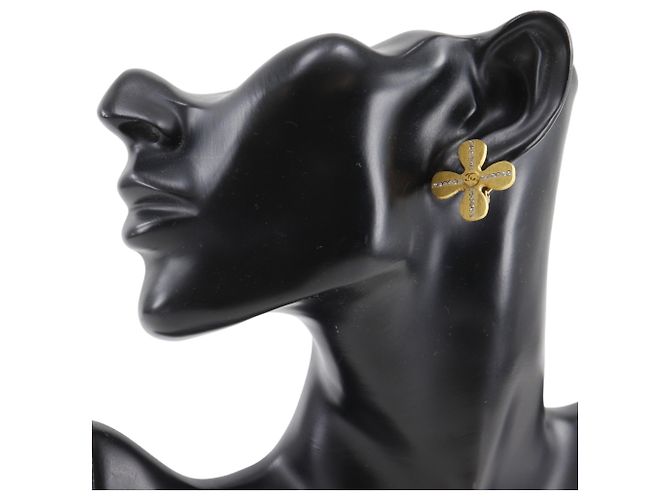 Chanel Clover Coco Mark Clip Ohrringe - Ansicht 2