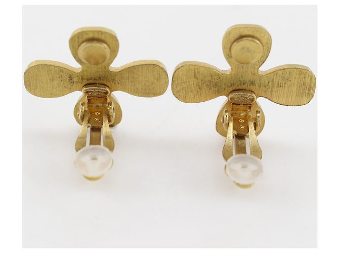 Chanel Clover Coco Mark Clip Ohrringe - Ansicht 4