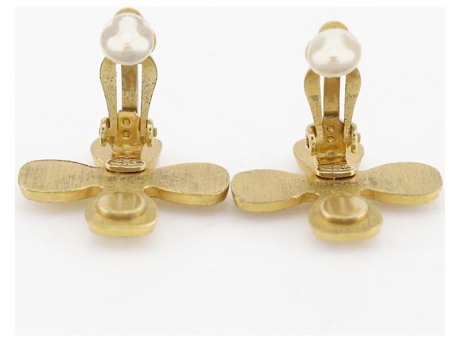 Chanel Clover Coco Mark Clip Ohrringe - Ansicht 5
