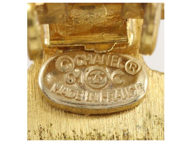 Chanel Clover Coco Mark Clip Ohrringe - Ansicht 8