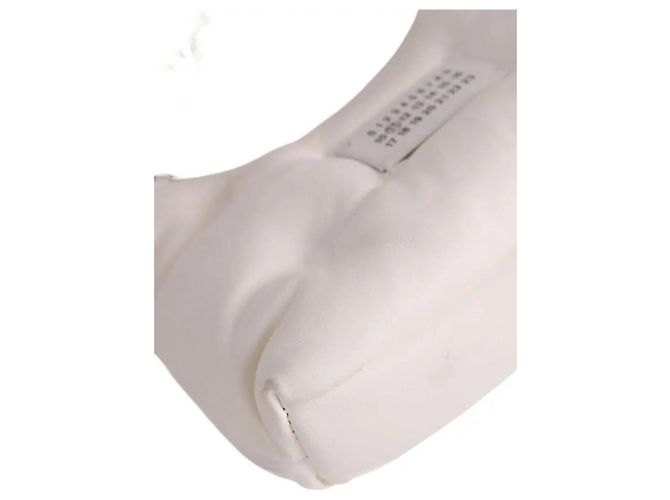 Maison Martin Margiela Borsa a tracolla Glam Slam Hobo Small bianca Bianco - vista 5