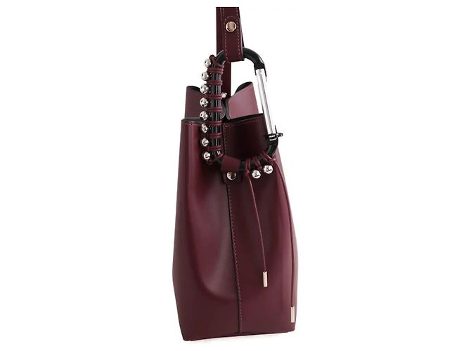 Autre Marque Borsa a tracolla bordeaux Bordò - vista 2
