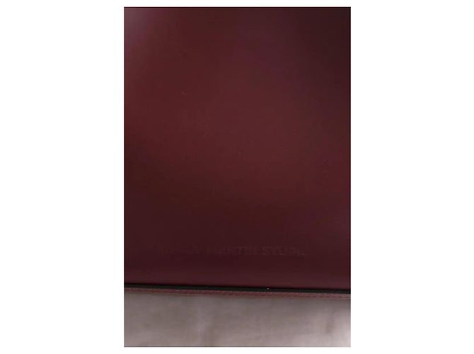 Autre Marque Borsa a tracolla bordeaux Bordò - vista 4