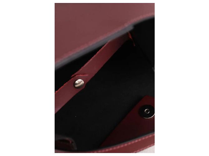 Autre Marque Borsa a tracolla bordeaux Bordò - vista 6