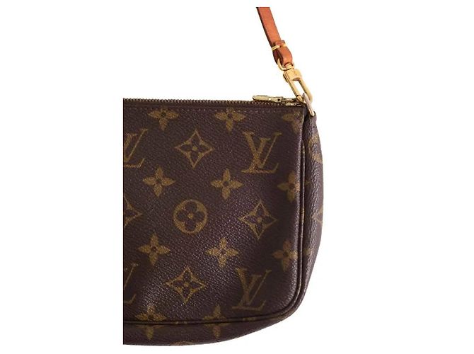 Louis Vuitton Pochette Accesorio marrón Castaño - vista 2