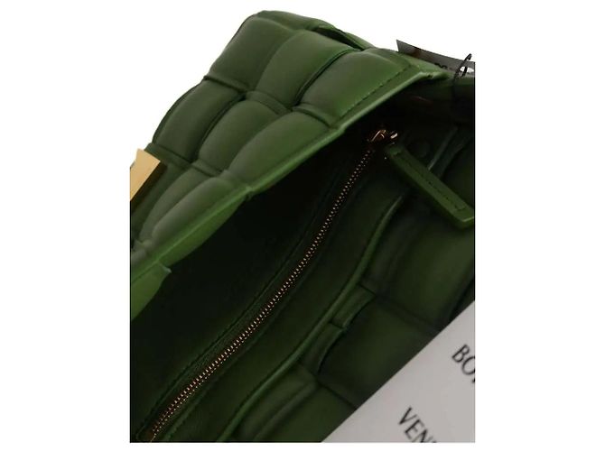 Bottega Veneta Borsa a tracolla Cassette Padded verde - vista 5